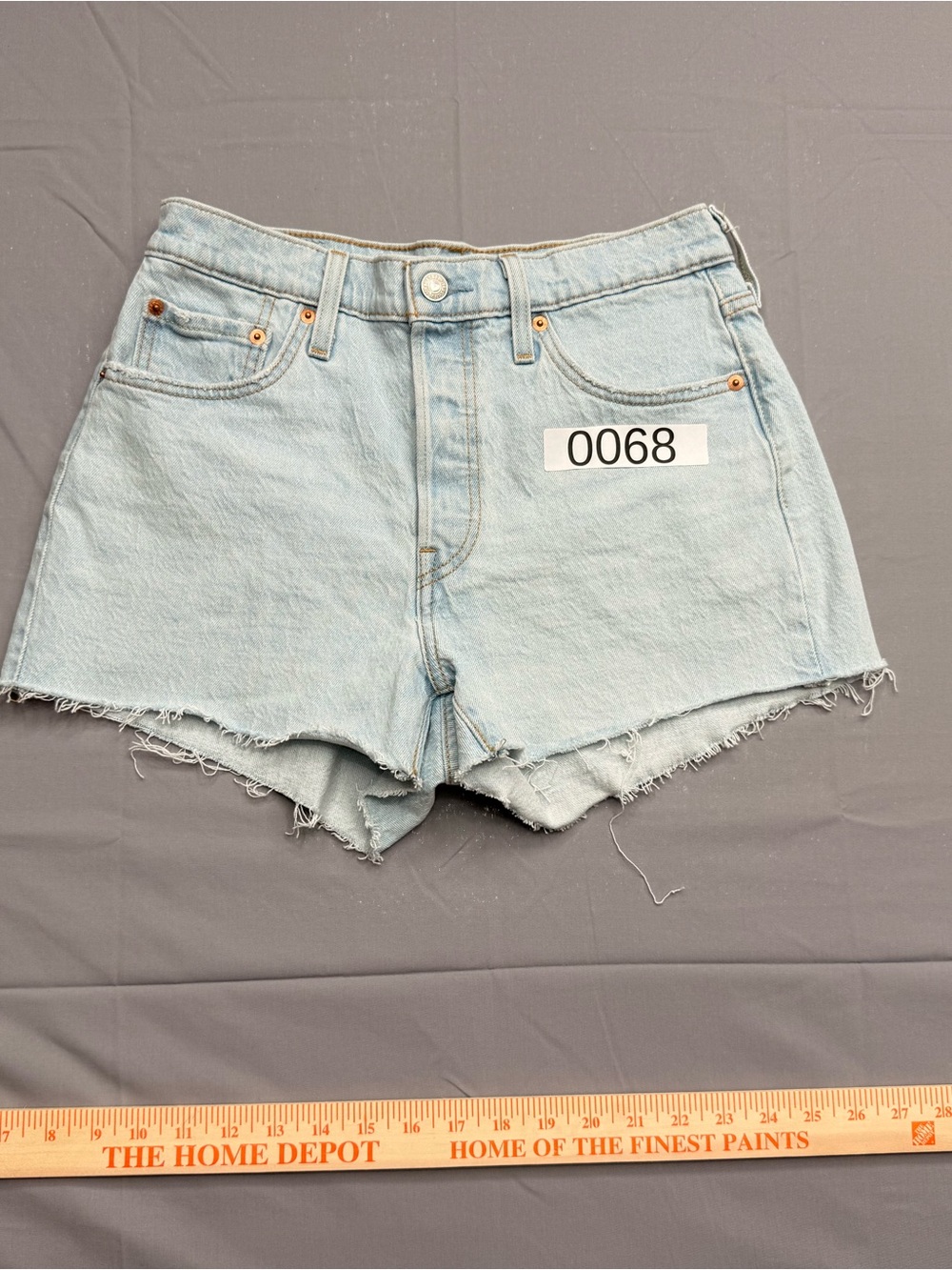 Levi's Light Blue Denim Jeans with Silver Button